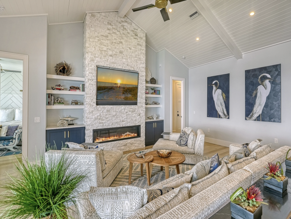 Bayfront Luxury Vacation Rental in Holmes Beach with Private Dock, Pool & Spa